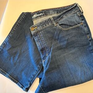 Eddie Bauer Blue Denim Jeans Tall Curvy - Size 20 Tall